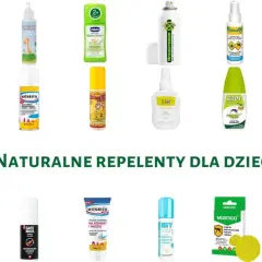 Naturalne repelenty co to? Kolekcja produktów chroniących przed komarami i kleszczami dla dzieci.