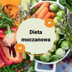 Kolorowe warzywa: dynia, brokuły, papryka, marchew, szparagi, brukselka, groszek. Idealne składniki na dietę moczanową.