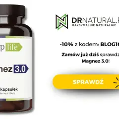 Butelka suplementu Magnez 3.0 od Supplife. Różne formy magnezu dla maksymalnej przyswajalności. Sprawdź już dziś!