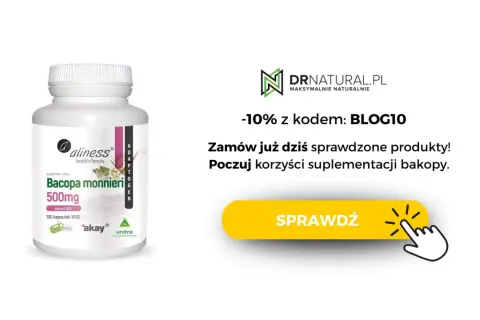 Suplement diety z bakopą. Odkryj jej dobroczynne właściwości dla umysłu i ciała. Zamów już dziś!