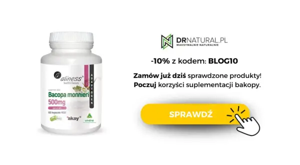 Suplement diety z bakopą. Odkryj jej dobroczynne właściwości dla umysłu i ciała. Zamów już dziś!