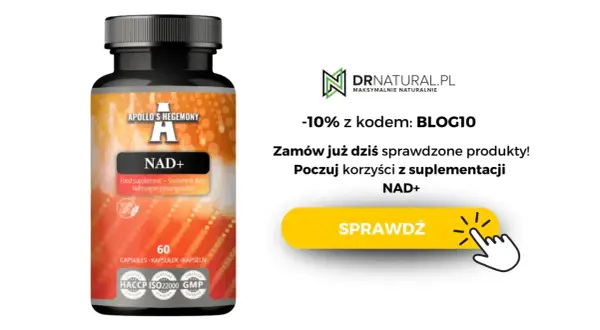 Suplement diety NAD+ Apollo's Hegemony. Zamów już dziś sprawdzone produkty i poczuj korzyści z suplementacji. -10% z kodem BLOG10.