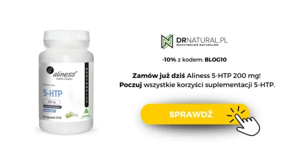 Aliness 5-HTP 200 mg - poznaj zalecane 5 htp dawkowanie i korzyści suplementacji. Zamów dziś!