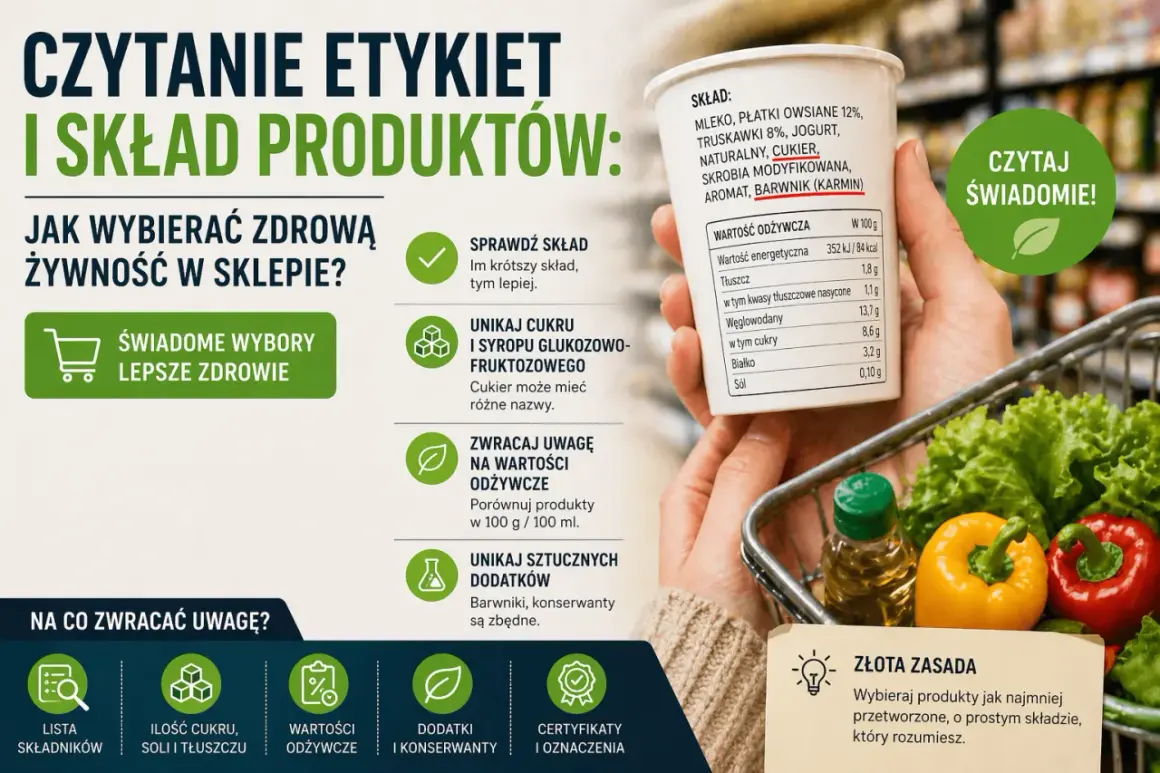 Unikaj skrobi modyfikowanej, która może być źródłem dekstryny. Zwracaj uwagę na skład produktów, by wybierać zdrowsze opcje.