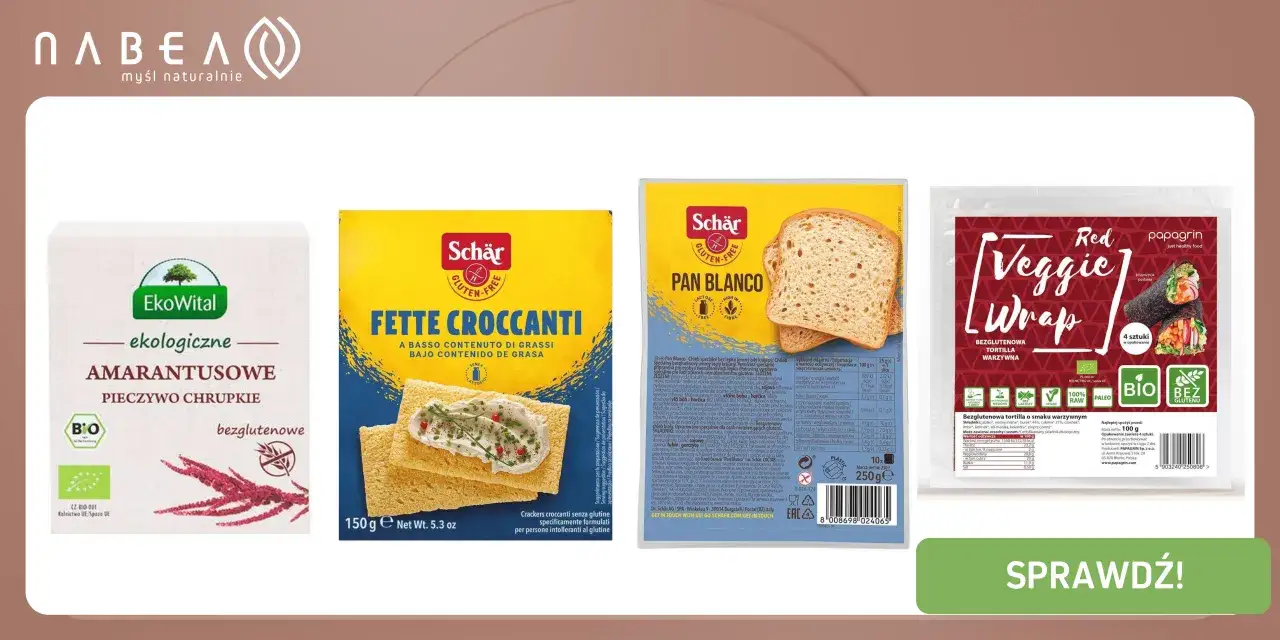 Bezglutenowe chrupki, pieczywo i wrap to świetne sposoby, czym zastąpić chleb.