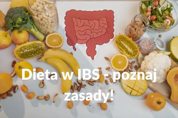 Zdrowa dieta w zespole jelita drażliwego to klucz do lepszego samopoczucia. Na stole świeże owoce, warzywa i orzechy.