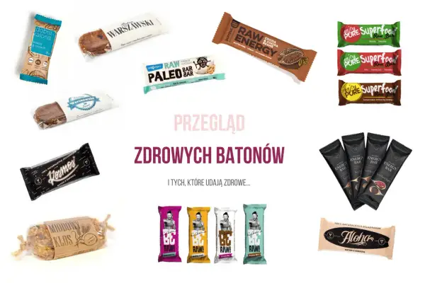 Przegląd zdrowych batonów, które pomogą Ci wybrać jakie batony na diecie są najlepsze. Różne smaki i składniki.