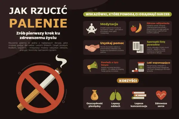 Rzucenie palenia to pierwszy krok do zdrowszego życia. Poznaj wskazówki i korzyści, które pomogą Ci odzyskać energię i kontrolę.