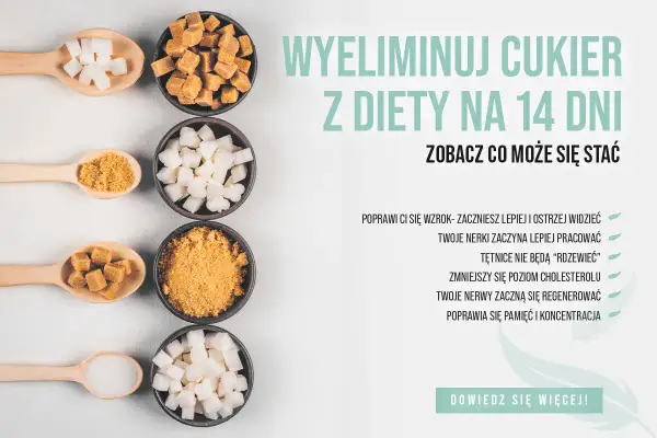 Łyżki z cukrem i miseczki z różnymi rodzajami cukru. Czy cukier podnosi ciśnienie? Dowiedz się, jak eliminacja cukru wpłynie na zdrowie.