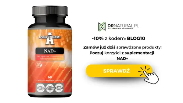 Suplement diety NAD+ Apollo's Hegemony. Zamów już dziś sprawdzone produkty i poczuj korzyści z suplementacji. -10% z kodem BLOG10.