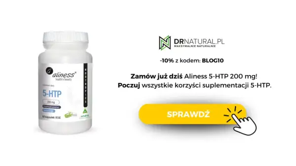 Aliness 5-HTP 200 mg - poznaj zalecane 5 htp dawkowanie i korzyści suplementacji. Zamów dziś!